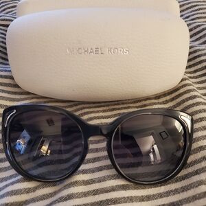 Michael Kors Glossy Black Sunglasses